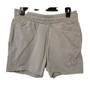 Gymshark Legacy Athletic Sweat Shorts Drawstring Waistband Raw Edge Hemline Med